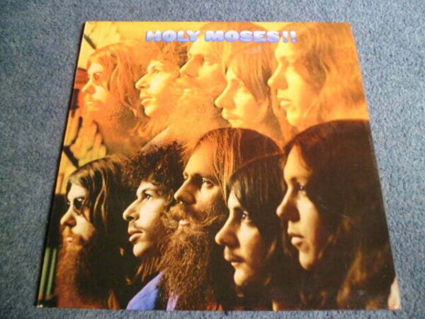HOLY MOSES - DEBUT LP - Nr MINT A1/B1 UK 1971  GARAGE ROCK COUNTRY ROCK