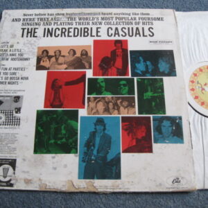 THE INCREDIBLE CASUALS - LET'S GO! 12" EP - Nr MINT  ROCK 'N' ROLL