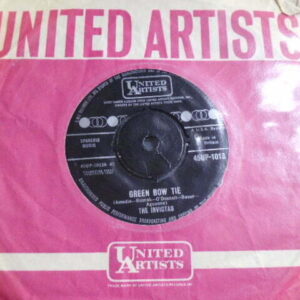 THE INVICTAS - GREEN BOW TIE 7" - VG+ UK ORIG 1964