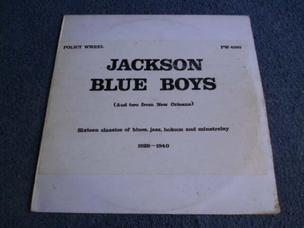 VARIOUS - JACKSON BLUE BOYS LP - Nr MINT  RARE BLUES
