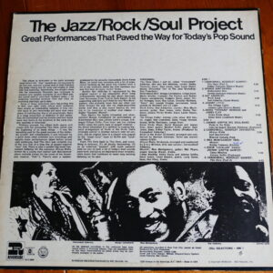 VARIOUS - THE JAZZ ROCK SOUL PROJECT LP - Nr MINT 1969 CANNONBALL ADDERLEY WES MONTGOMERY