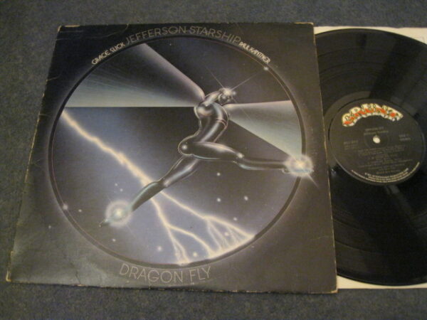 JEFFERSON STARSHIP - DRAGON FLY LP - EXC+ A1/B1 UK GRACE SLICK