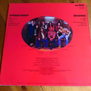 JEFFERSON STARSHIP - RED OCTOPUS LP - Nr MINT A1/B1 UK GRACE SLICK