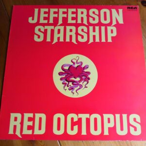 JEFFERSON STARSHIP - RED OCTOPUS LP - Nr MINT A1/B1 UK GRACE SLICK