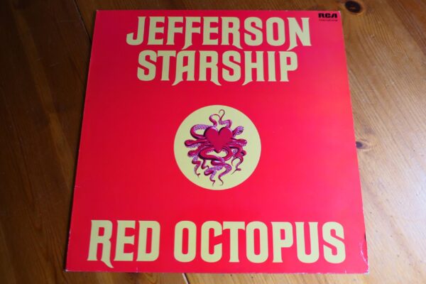 JEFFERSON STARSHIP - RED OCTOPUS LP - Nr MINT A1/B1 UK GRACE SLICK