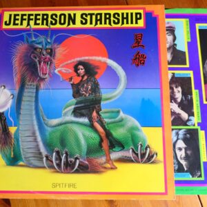 JEFFERSON STARSHIP - SPITFIRE LP - Nr MINT A2/B1 UK GRACE SLICK