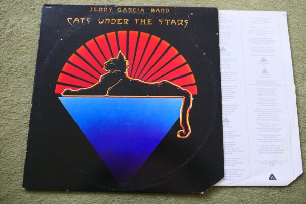 JERRY GARCIA BAND - CATS UNDER THE STARS LP - Nr MINT 1978  PSYCH GRATEFUL DEAD