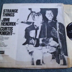 JIMI HENDRIX & CURTIS KNIGHT - STRANGE THINGS LP - Nr MINT/EXC+ UK