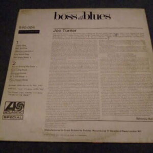 JOE TURNER - BOSS OF THE BLUES LP - Nr MINT A1/B1 UK