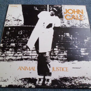 JOHN CALE - ANIMAL JUSTICE 12" EP - EXC+ A1 UK  VELVET UNDERGROUND