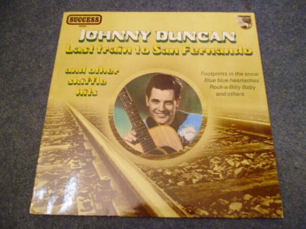 JOHNNY DUNCAN - LAST TRAIN TO SAN FERNANDO and other skiffle hits LP - Nr MINT SKIFFLE ROCKABILLY