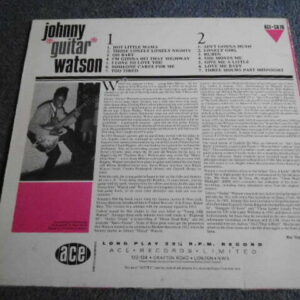 JOHNNY GUITAR WATSON - HIT THE HIGHWAY LP - EXC+ A1/B1