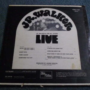 JR. WALKER & THE ALL STARS - LIVE LP - Nr MINT- A1/B1 UK SOUL MOTOWN
