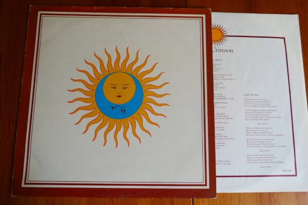 KING CRIMSON - LARKS TONGUES IN ASPIC 200g LP + DOWNLOAD - SEALED MINT NEW