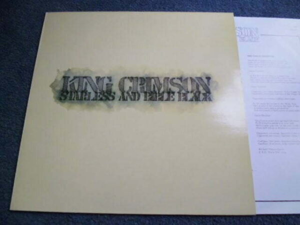 KING CRIMSON - STARLESS AND BIBLE BLACK LP - Nr MINT A1/B3 UK  PROG