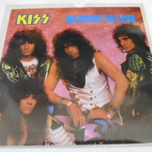KISS - REASON TO LIVE 7" - Nr MINT UK 1987