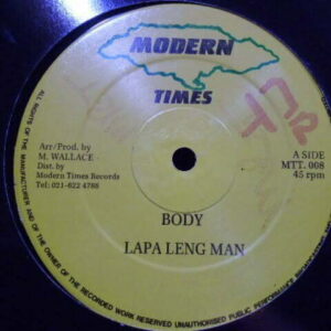 LAPA LENG MAN - BODY 12" - EXC+  REGGAE DUB