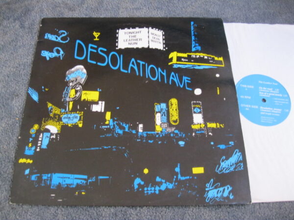 THE LEATHER NUN - DESOLATION AVE EP 12" - Nr MINT A1 UK INDIE 