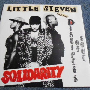 LITTLE STEVEN AND THE DISCIPLES OF SOUL - SOLIDARITY 12" - Nr MINT UK  ROCK