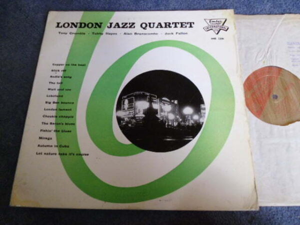 LONDON JAZZ QUARTET - LONDON JAZZ QUARTET LP - Nr MINT/EXC+ 1960 UK TUBBY HAYES TONY CROMBIE