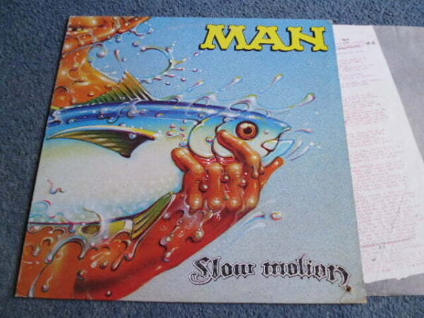 MAN - SLOW MOTION LP - Nr MINT/EXC+ A2/B2 UK