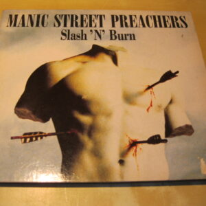 MANIC STREET PREACHERS - SLASH 'N' BURN CD - EXC+ INDIE PUNK