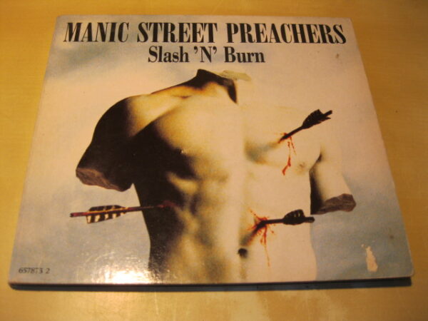 MANIC STREET PREACHERS - SLASH 'N' BURN CD - EXC+ INDIE PUNK