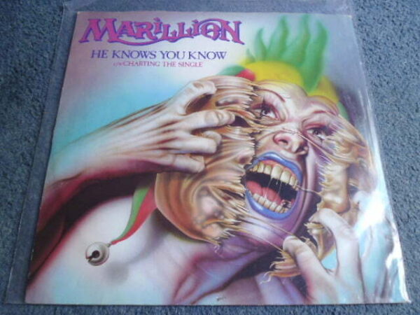 MARILLION - HE KNOWS YOU KNOW 12" - Nr MINT A1/B1 UK