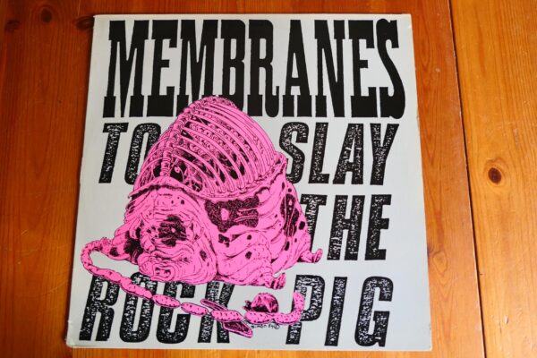 MEMBRANES - TO SLAY THE ROCK PIG LP - Nr MINT/EXC+ A1/B1 UK PUNK INDIE