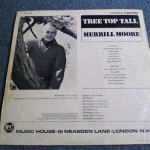 MERRILL MOORE - TREE TOP TALL LP - Nr MINT/EXC+ UK 1969  COUNTRY