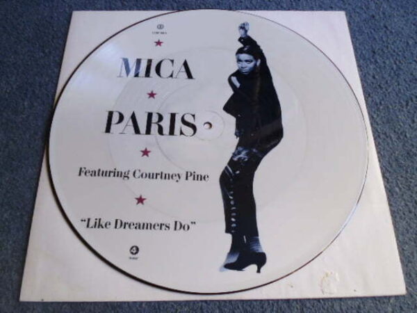 MICA PARIS - LIKE DREAMERS DO Picture Disc 12"  - Nr MINT COURTNEY PINE  FUNK SOUL JAZZ