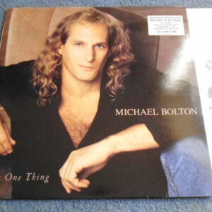 MICHAEL BOLTON - THE ONE THING LP - Nr MINT A1/B1  1993