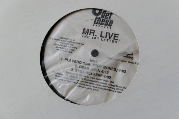 MR LIVE - THE 10th LETTER 12" - Nr MINT 1997  RAP HIP HOP