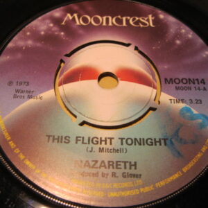 NAZARETH - THIS FLIGHT TONIGHT 7" - EXC UK