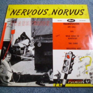 NERVOUS NORVUS - TRANSFUSION LP - Nr MINT A1/B1 ROCKABILLY