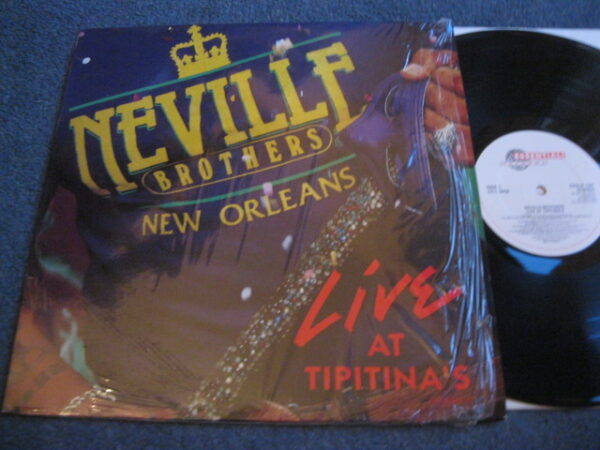 THE NEVILLE BROTHERS - LIVE AT TIPITINA'S VOL II LP - Nr MINT A1 UK  FUNK SOUL