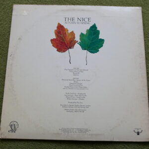 THE NICE - AUTUMN TO SPRING LP - Nr MINT US CHARISMA  PROG