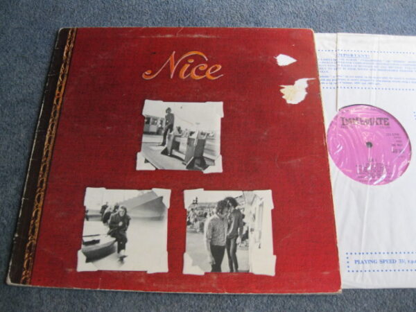 THE NICE - NICE LP - VG+ UK IMMEDIATE  PROG KEITH EMERSON