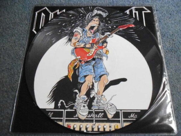 ONSLAUGHT - LET THERE BE ROCK Picture Disc 12" - Nr MINT UK THRASH METAL
