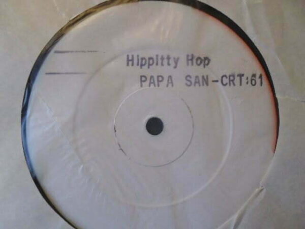 PAPA SAN - HIPPITTY HOP White Label 12" - EXC+ A1/B1 UK REGGAE DANCEHALL