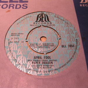 PAPER DRAGON - APRIL FOOL 7" - EXC+ ORIG 1969 POWER POP