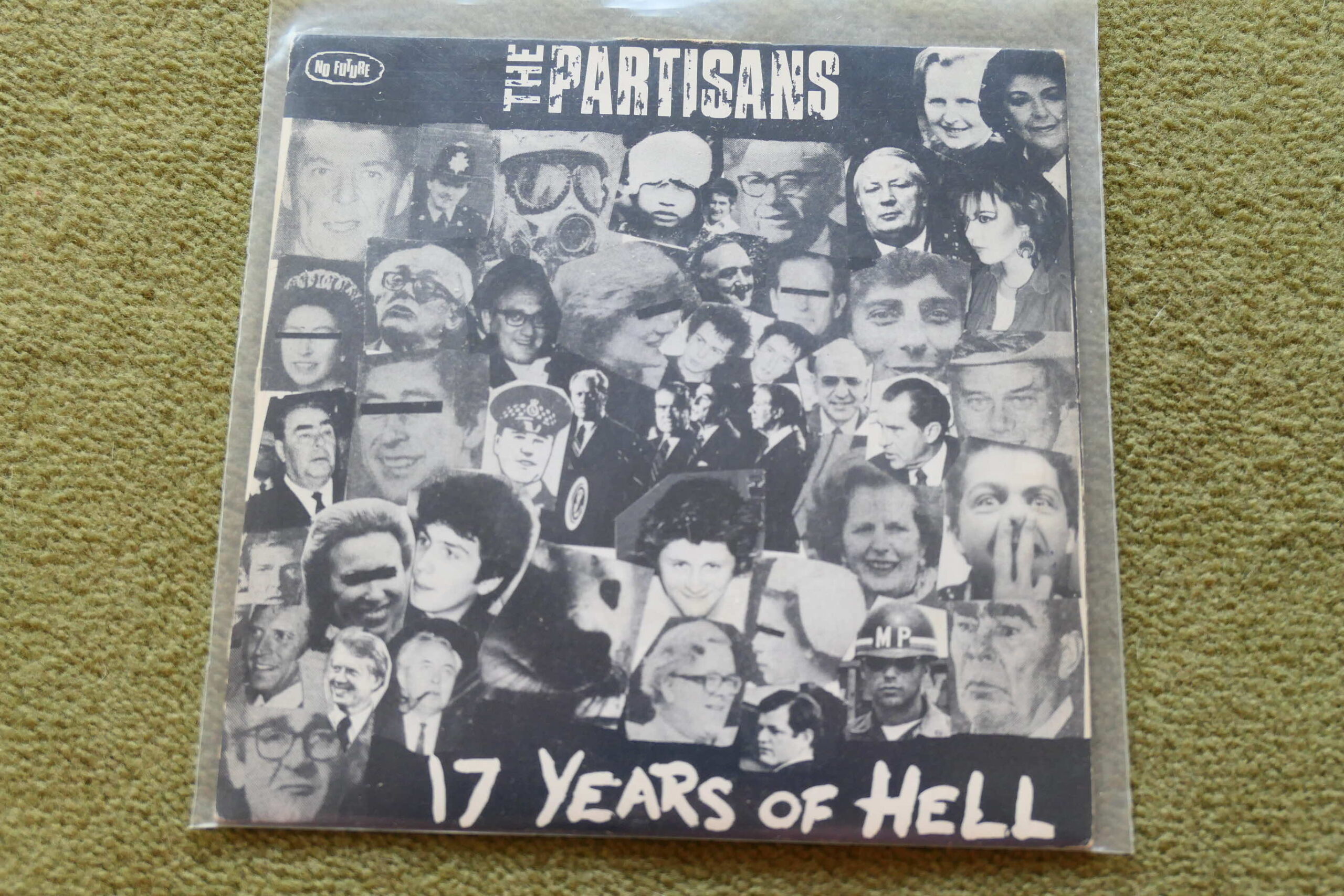 Partisans_17_Years_Of_Hell_7_vinyl_record