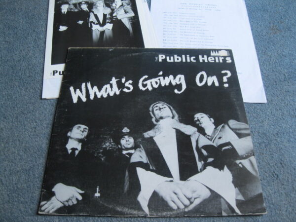 THE PUBLIC HEIRS - WHAT'S GOING ON? 12" - Nr MINT UK