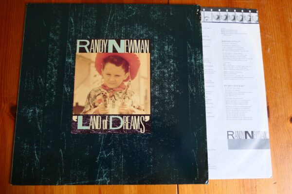 RANDY NEWMAN - LAND OF DREAMS LP - Nr MINT CONDITION 1988