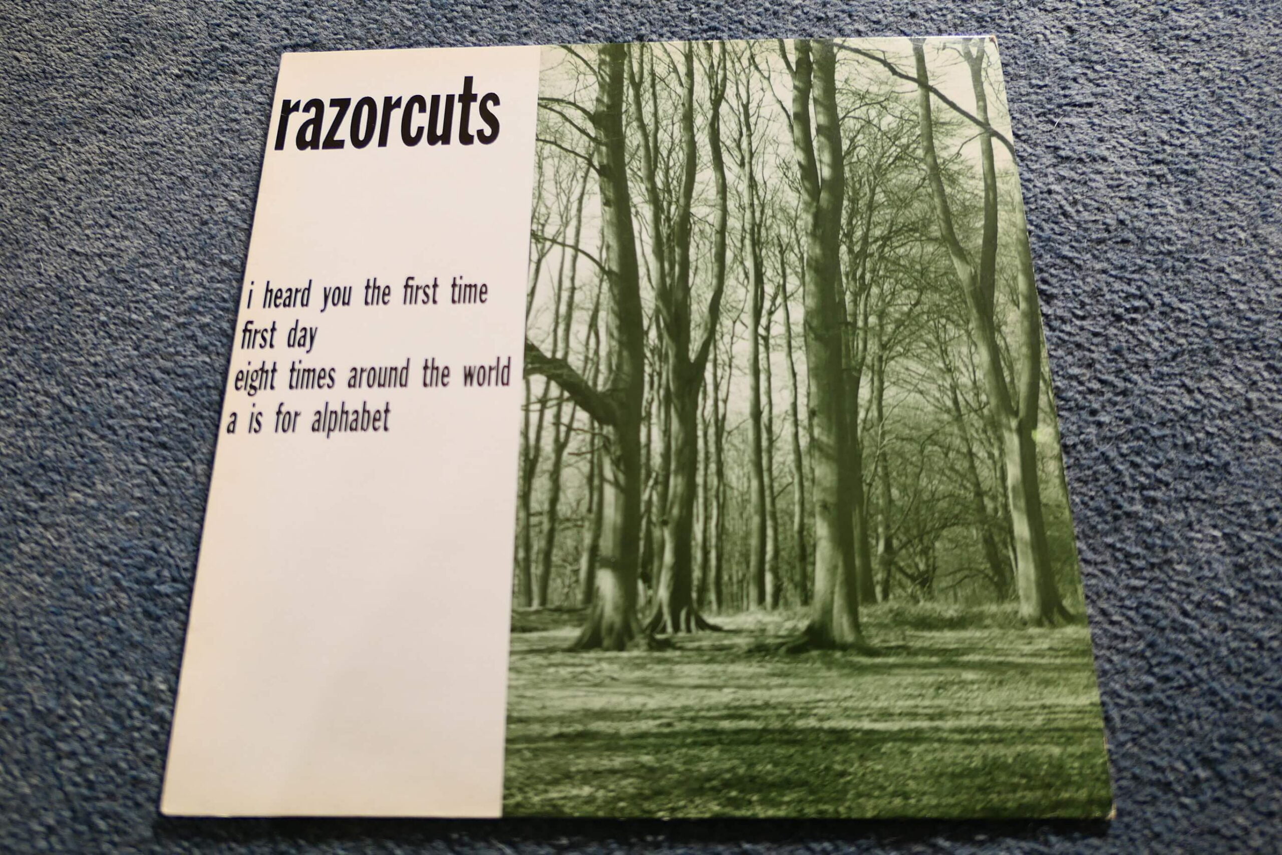 RAZORCUTS - I HEARD YOU THE FIRST TIME 12" - Nr MINT A1/B1 UK  INDIE POP