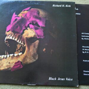 RICHARD H KIRK - BLACK JESUS VOICE LP - Nr MINT A1 UK CABARET VOLTAIRE INDIE ELECTRONICA