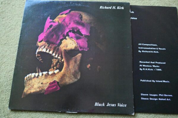 RICHARD H KIRK - BLACK JESUS VOICE LP - Nr MINT A1 UK CABARET VOLTAIRE INDIE ELECTRONICA