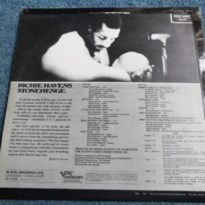 RICHIE HAVENS - STONEHENGE LP - Nr MINT A1/B1 UK