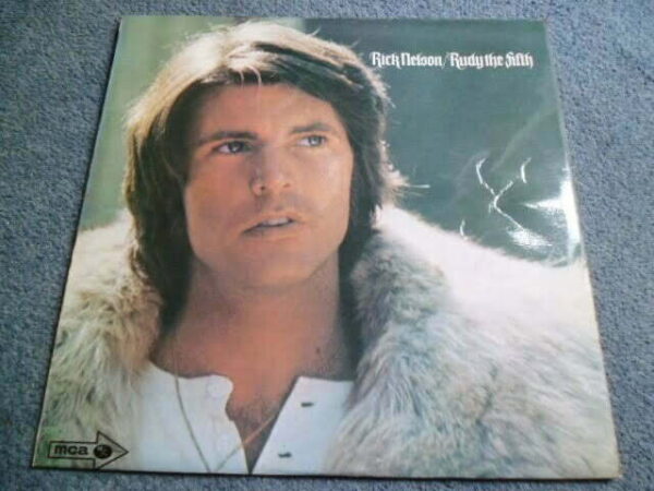 RICK NELSON - RUDY THE FIFTH LP - EXC+ UK STONE CANYON BAND