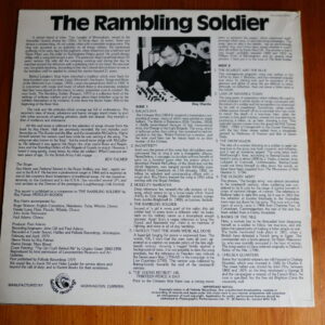 ROY HARRIS - THE RAMBLING SOLDIER LP - EXC+ UK FOLK